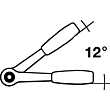 RAČNA 3/8" (10mm), L=215mm; PROMAT